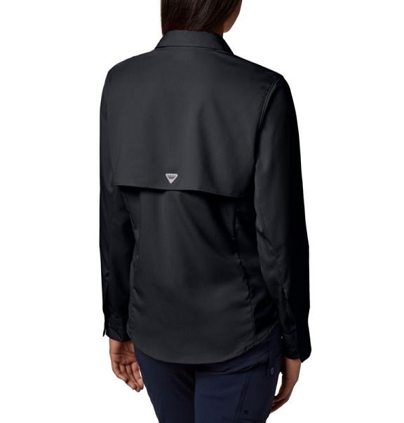 Columbia PFG Tamiami II Shirts Black For Women's NZ59607 New Zealand